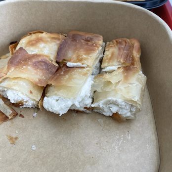 Alma D'Oro - Tiropita Feta Cheese Phyllo Pie - Comfort Food Near Me - Blue Point, New York Alma D'Oro - Tiropita Feta Cheese Phyllo Pie - Comfort Food Near Me - Blue Point, New York