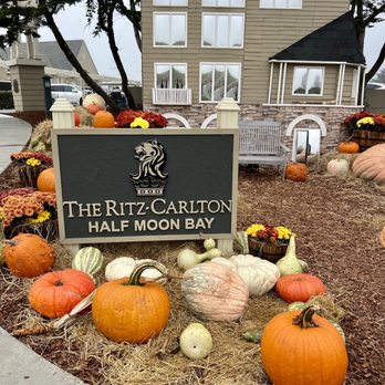 The Conservatory - Fall themed sign in front of the Ritz - New American Near Me - Half Moon Bay, California The Conservatory - Fall themed sign in front of the Ritz - New American Near Me - Half Moon Bay, California