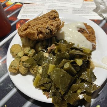 Shoney's - Chicken Fried Steak, greens - New American Near Me - Sutton, West Virginia