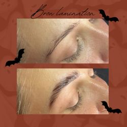 Brow lamination