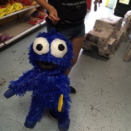 Cookie monster piñata $25 great deal holds about 2lbs of candy!!!!