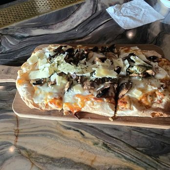 The Caldwell - Mushroom flatbread - Coffee & Tea Near Me - Fort Collins, Colorado