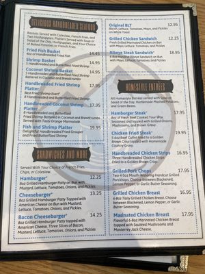 Menu photo 5 Mountain View Diner Fort Garland, CO