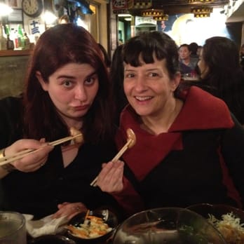 Kenka - Eating the bull penis!  A rather unglamorous photo, for a rather unglamorous moment :-D - Sushi Bars Near Me - New York, New York