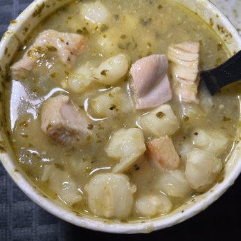 Viva! Be Bowl'd - Chicken Pozole Verde - Cup - New American Near Me - Fresno, California