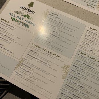 Great Maple - Menu - Breakfast & Brunch Near Me - Anaheim, California Great Maple - Menu - Breakfast & Brunch Near Me - Anaheim, California