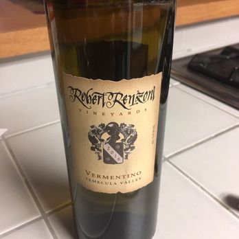 Robert Renzoni Vineyards - Love the 2016 Vermentino!!! Smells good and tastes good; not too sweet and not too dry. Try it! - Wineries Near Me - Temecula, California Robert Renzoni Vineyards - Love the 2016 Vermentino!!! Smells good and tastes good; not too sweet and not too dry. Try it! - Wineries Near Me - Temecula, California