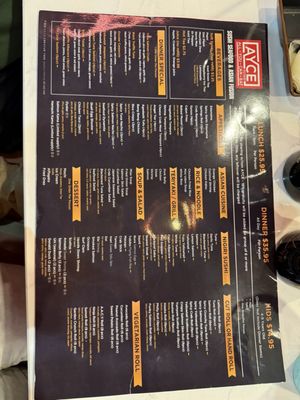 Menu photo 6 AYCE Sushi Las Vegas, NV Menu photo 6 AYCE Sushi Las Vegas, NV