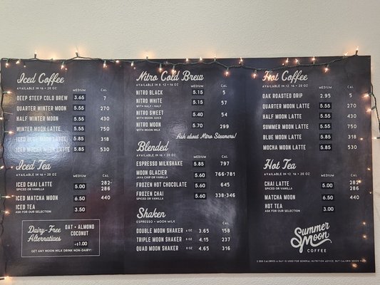 Menu photo 3 Summer Moon Coffee El Paso, TX