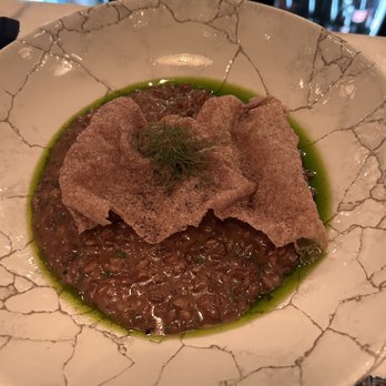 Kali Steak  - Black Garlic Barley Black Barley "Risotto" - Steakhouses Near Me - Los Angeles, California