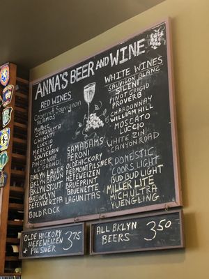Menu photo 6 Anna's Pizzeria Apex, NC
