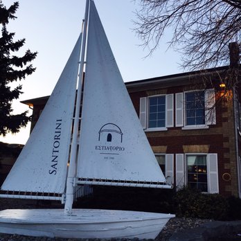 Santorini Estiatorio - Beautiful decor! - Greek Near Me - Thornhill, Ontario