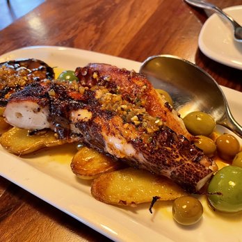 Bravas Bar de Tapas - Octopus , Fingerlings , Smoked Paprika , and Olives - Spanish Near Me - Healdsburg, California