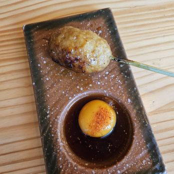 Drunken Monk - Tsukune, usually dont like this but drunken monks was so good. - Izakaya Near Me - Menlo Park, California Drunken Monk - Tsukune, usually dont like this but drunken monks was so good. - Izakaya Near Me - Menlo Park, California