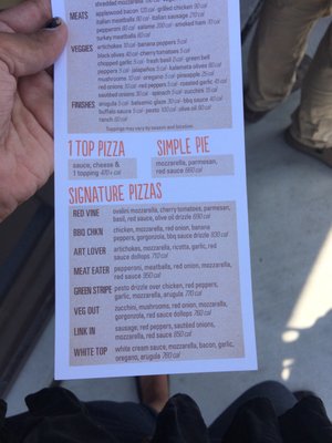 Menu photo 2 Blaze Pizza Clovis, CA