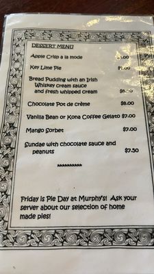 Menu photo 3 Murphy's Bar & Grill Honolulu, HI