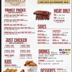 Johnny's Chicken & Barbeque - Menu