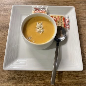 BLUFIN Waterfront Grill - Lobster & Crab Bisque. - Breakfast & Brunch Near Me - W Tampa, Florida BLUFIN Waterfront Grill - Lobster & Crab Bisque. - Breakfast & Brunch Near Me - W Tampa, Florida