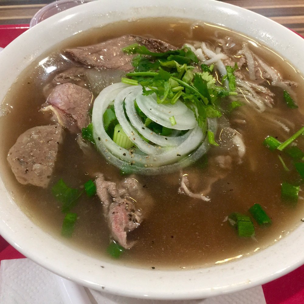 Pho Viet's - Huge portion! I couldn't even finish half of the bowl. - Vietnamese Near Me - Boston, Massachusetts Pho Viet's - Huge portion! I couldn't even finish half of the bowl. - Vietnamese Near Me - Boston, Massachusetts