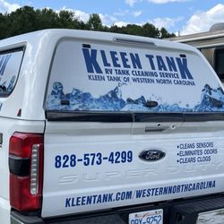 Kleen Tank of Western North Carolina - Completely mobile service, we come to you! RV's will need to be on full hook-ups to compete the cleaning service.