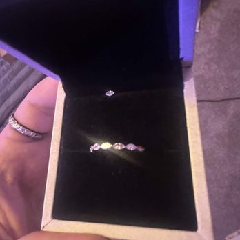 Berilian Jewelers - Ring prior to taking it in with just one diamond out on the far right side - Jewelry Near Me - Folsom, California