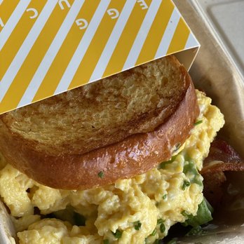Egg Tuck - Bacon and Cheese Sandwich with avocado - Breakfast & Brunch Near Me - Los Angeles, California