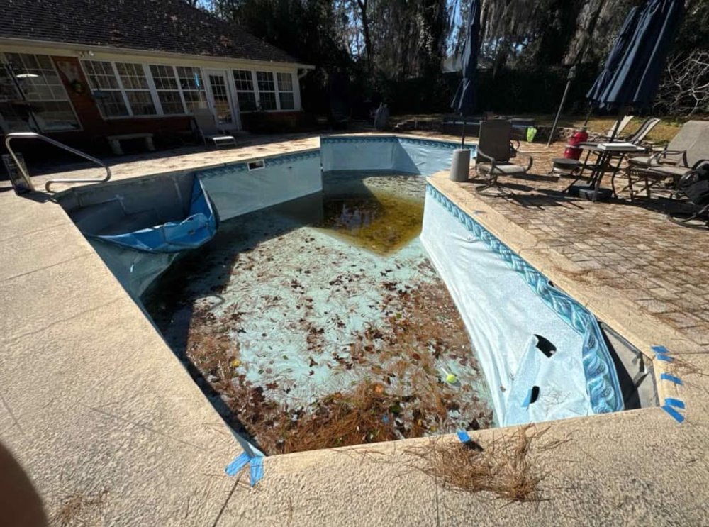 Slide of Blue Aqua Pools Spa