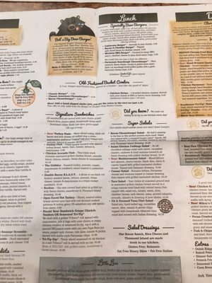 Menu photo 2 Black Bear Diner Ogden Ogden, UT
