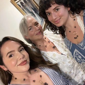 JP's Royal Jewelry - Myself, my mother and my sister enjoying our new necklaces and earrings - Jewelry Near Me - Cape Coral, Florida