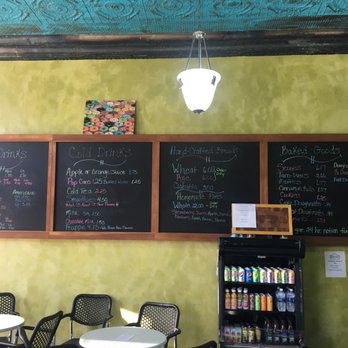 Brick Street Bakery - menus on the wall - Bakeries Near Me - Adel, Iowa