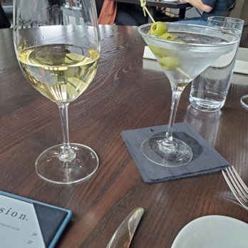 Provision - Pinot Grigio (good), martini (excellent) - New American Near Me - Indianapolis, Indiana Provision - Pinot Grigio (good), martini (excellent) - New American Near Me - Indianapolis, Indiana
