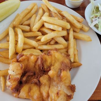Crabapple's - Fish and Chips at lunch. - Seafood Near Me - Falmouth, Massachusetts