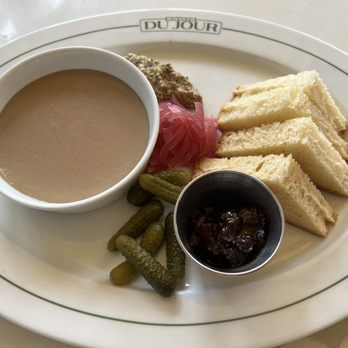 Bistro Du Jour - mousseline de foie de volaille- yum! ask for an extra order of the bread - French Near Me - Washington, DC, District of Columbia Bistro Du Jour - mousseline de foie de volaille- yum! ask for an extra order of the bread - French Near Me - Washington, DC, District of Columbia