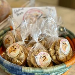 Down 2 Earth Juice Shop - Vegan Gluten-free Chocolate Chip Cookies by Katy's Lovebites