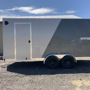 South Bound Trailers - ENCLOSED CARGO TRAILER 7X16, REAR RAMP DOOR, RV DOOR HANDLE AND LOCK, SPARE TIRE, CELING VENT UPGRDE - Trailer Dealers Near Me - Rigby, Idaho