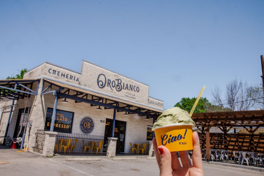 OroBianco Italian Creamery Logo