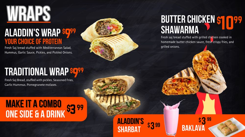 ALADDIN’S GRILL 73 Photos & 93 Reviews 2320 Sunrise Blvd, Rancho