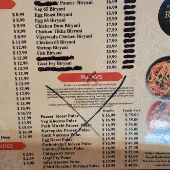 Royal Hyderabad - East - Menu - Indian Near Me - Albuquerque, New Mexico Royal Hyderabad - East - Menu - Indian Near Me - Albuquerque, New Mexico