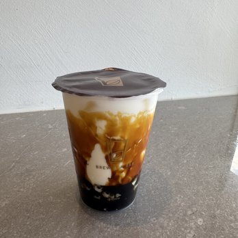 Brew Tea Bar - Old fashion brown sugar milk - Bubble Tea Near Me - Las Vegas, Nevada
