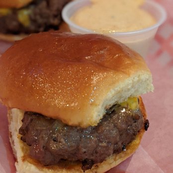 DT Kirby's - Two sliders. - Burgers Near Me - Lafayette, Indiana