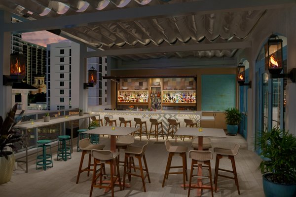 Cane & Barrel Rooftop Bar by null