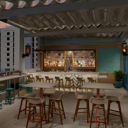 Cane & Barrel Rooftop Bar - Outdoor Bar