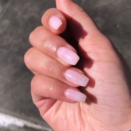 Acrylic full set with gel polish. James was my nail tech! Acrylic full set with gel polish. James was my nail tech!