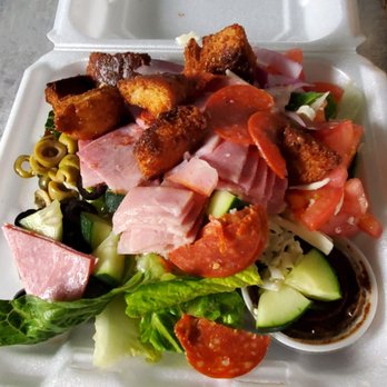 Pizzeria Maria - Really good antipasto...once I tossed in a large bowl I was amazed how large it was. Great price, great toppings gs - Pizza Near Me - Sparta, Michigan