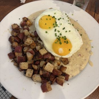 Kanela Breakfast Club - My undercooked eggs. My raw sausage was just under the eggs. - Breakfast & Brunch Near Me - Chicago, Illinois Kanela Breakfast Club - My undercooked eggs. My raw sausage was just under the eggs. - Breakfast & Brunch Near Me - Chicago, Illinois