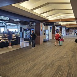 Sioux Falls Regional Airport - FSD - View inside the concourse.