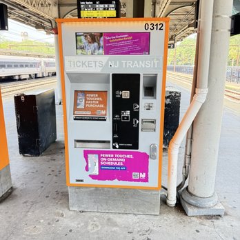 Trenton Transit Center - Ticket kiosk on the platform - Train Stations Near Me - Trenton, New Jersey Trenton Transit Center - Ticket kiosk on the platform - Train Stations Near Me - Trenton, New Jersey