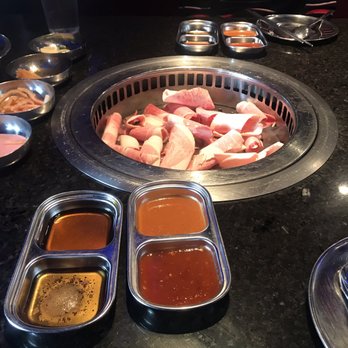 Iron Age - Beef brisket on the grill - Korean Near Me - Annandale, Virginia