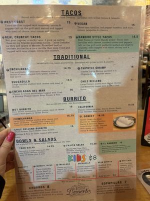 Menu photo 5 Dos Bandidos Broken Arrow, OK Menu photo 5 Dos Bandidos Broken Arrow, OK