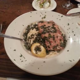 Salmon piccata! Incredible!